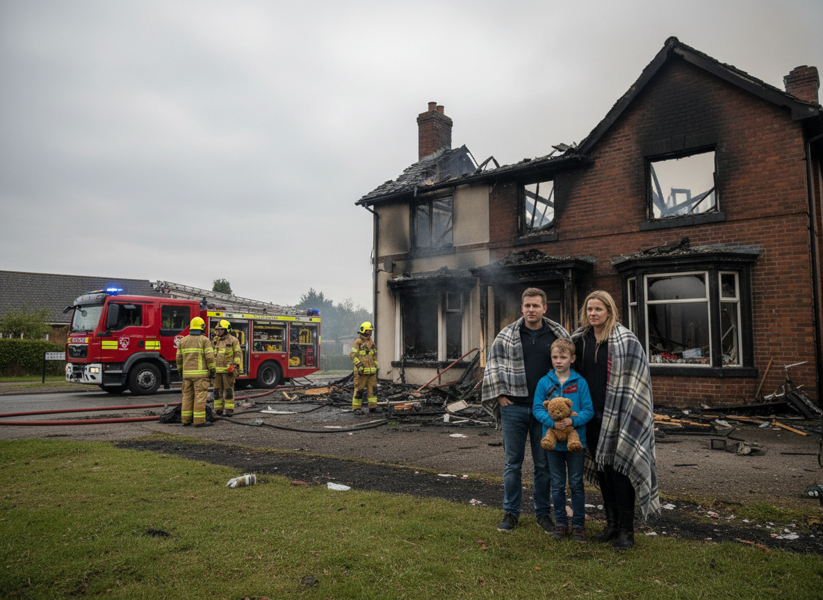 Immediate Steps After a House Fire in Burton