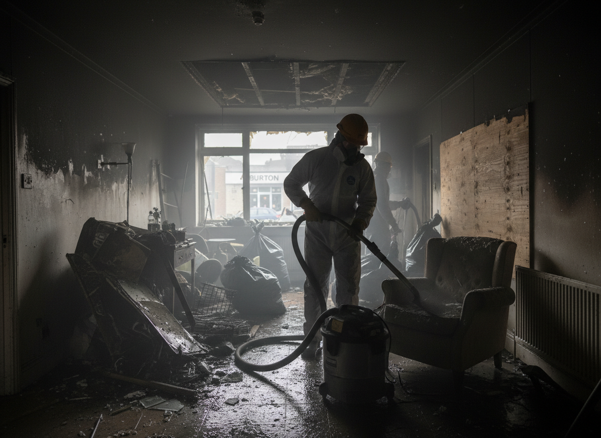 Apartment Fire Cleanup in Burton, WA