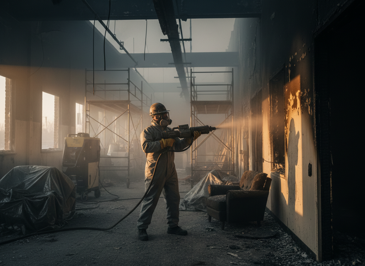 Commercial Fire Restoration in Burton, WA