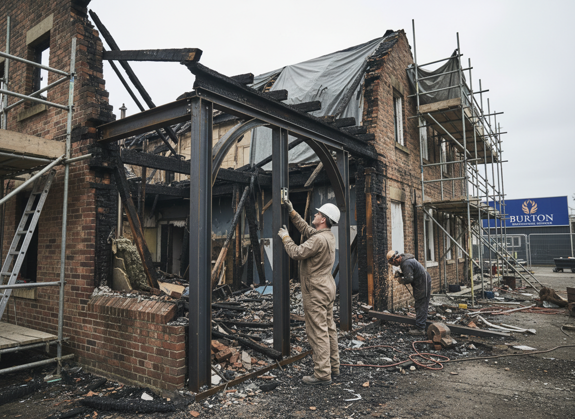 Structural Repair After Fire in Burton, WA